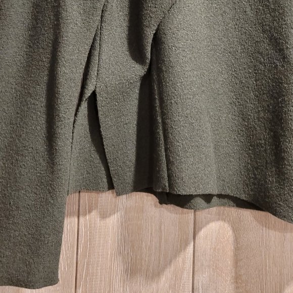 ZARA  Long Sleeve Women's Top Blouse, dark green, size M - Picture 3 of 7